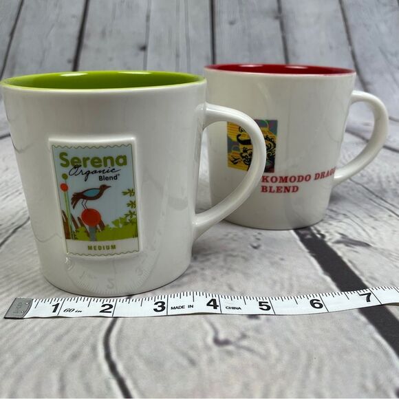 STARBUCK set of 2 ceramic mugs Regional Collection 2006 - Picture 9 of 10